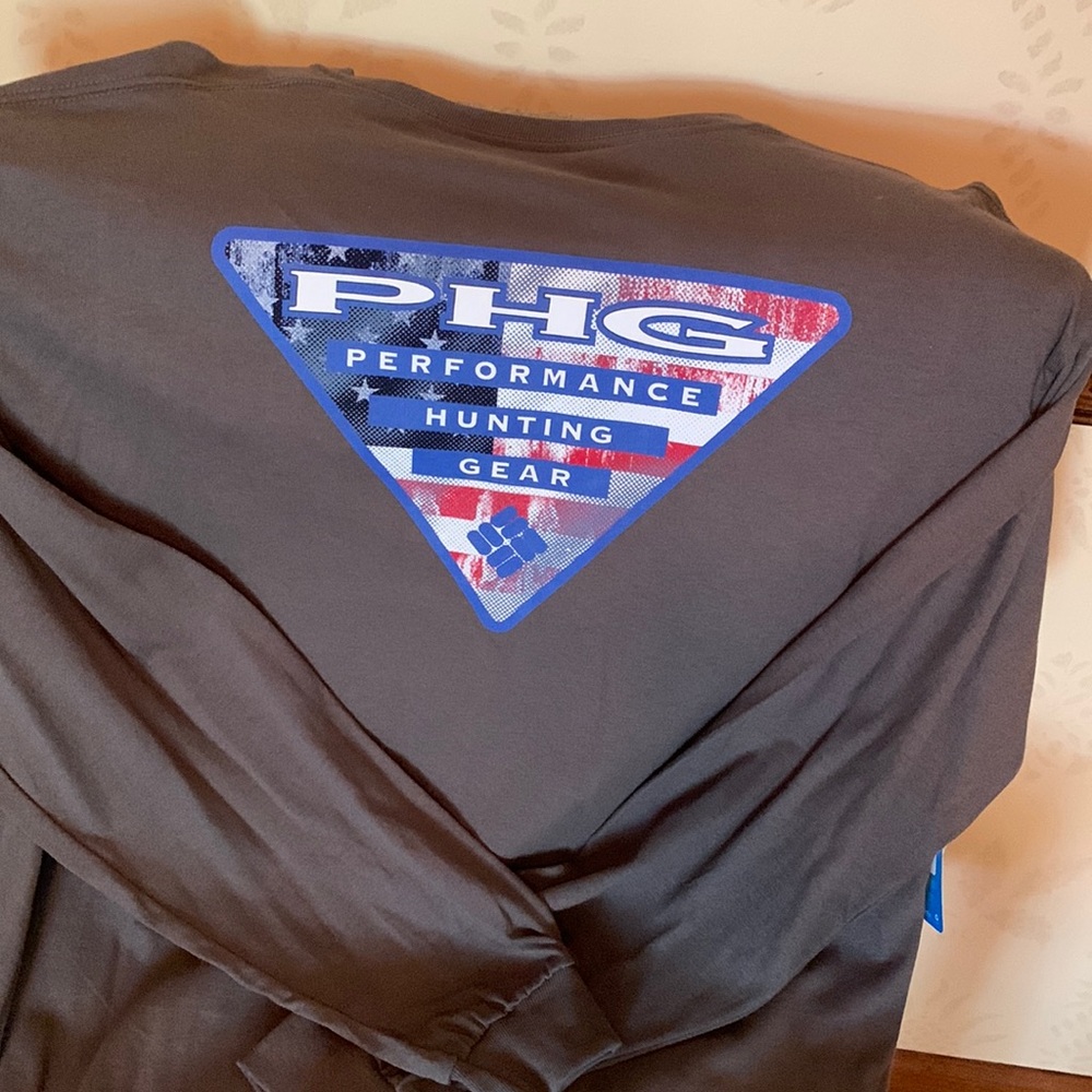 NWT Men’s Long Sleeve Columbia PHG (Performance Hunting Gear) Shirt Size XL
